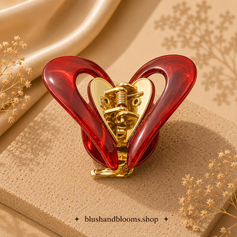 Luxury Butterfly Acrylic Hair Claw Clip